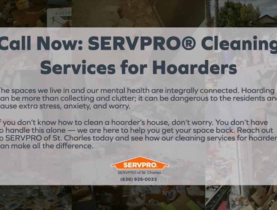 Hoarding cleanup in St. Charles